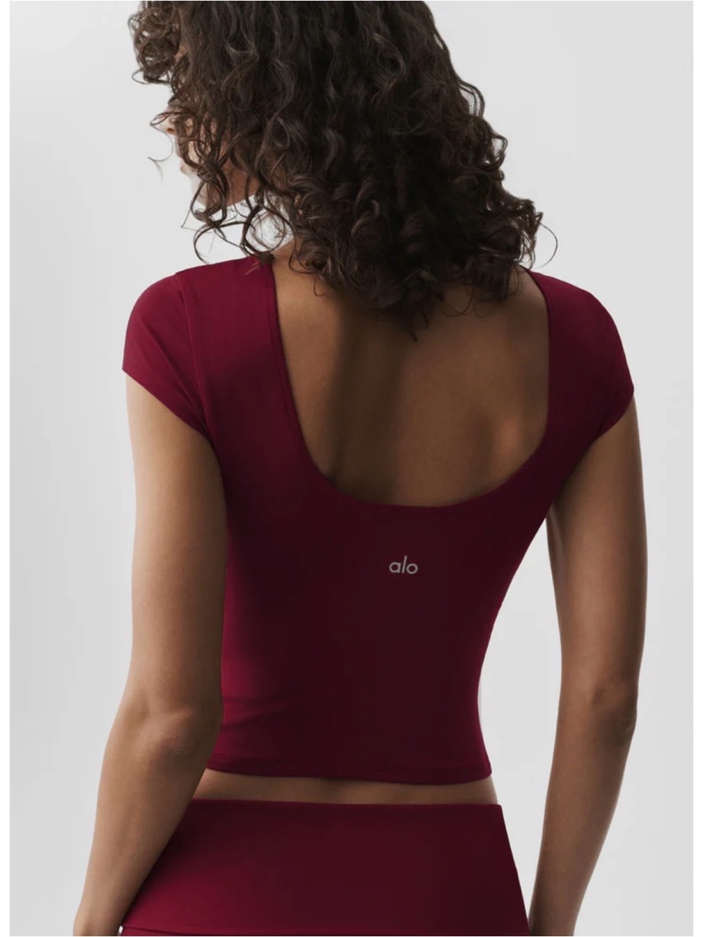 ALO Yoga Alosoft Back Teeshirt